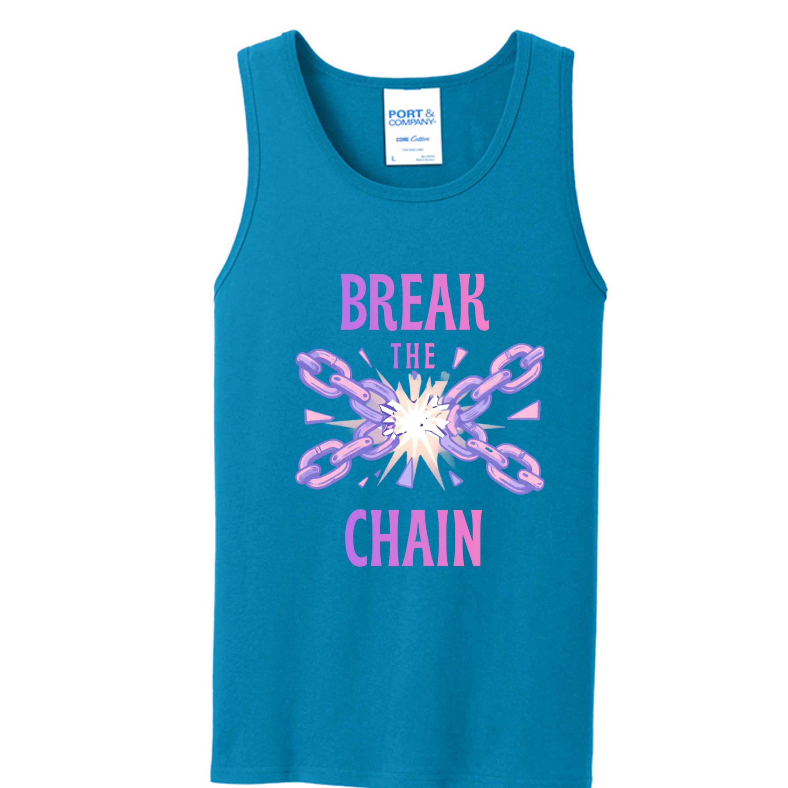 Neon Blue - PC54TT - FRONT