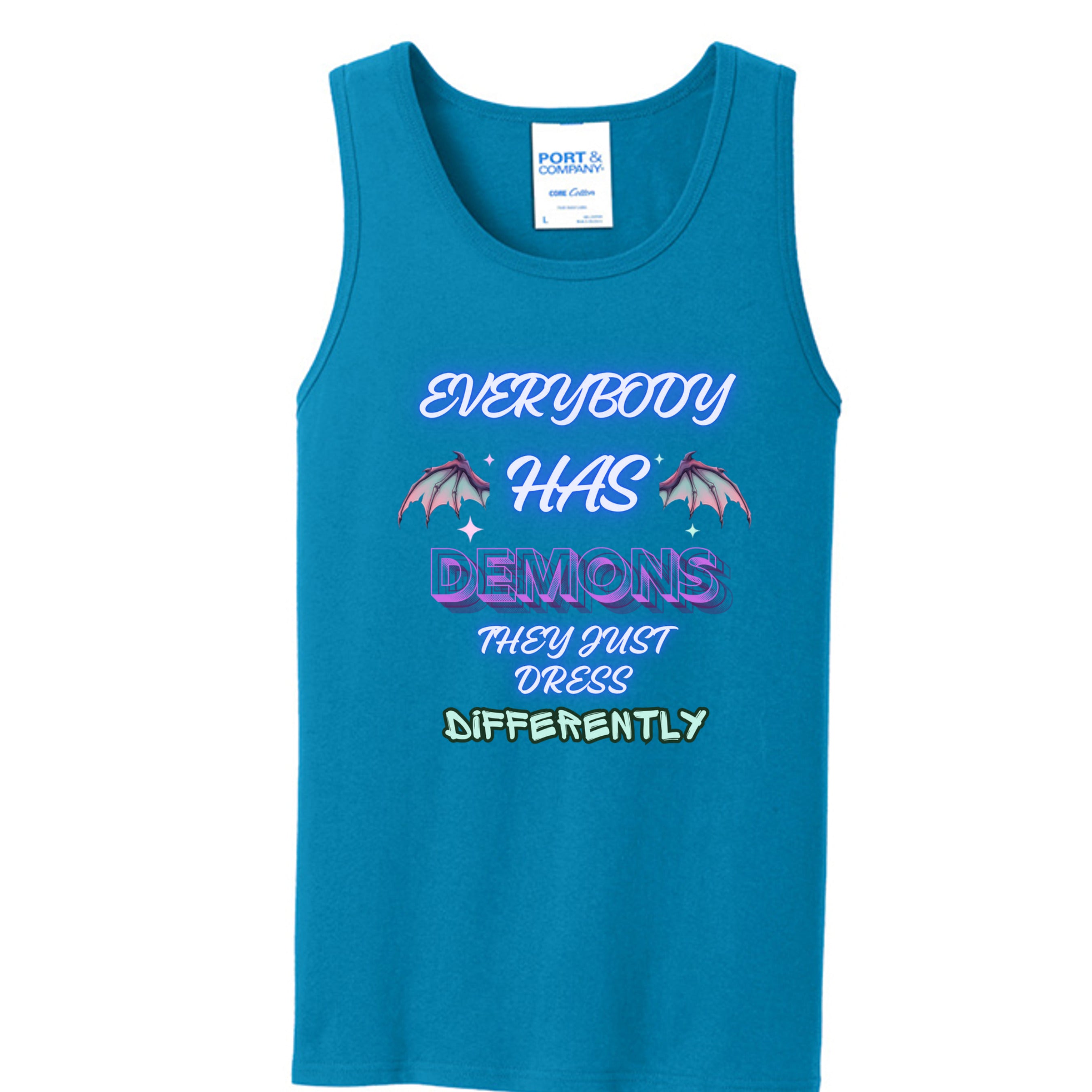 Neon Blue - PC54TT - FRONT