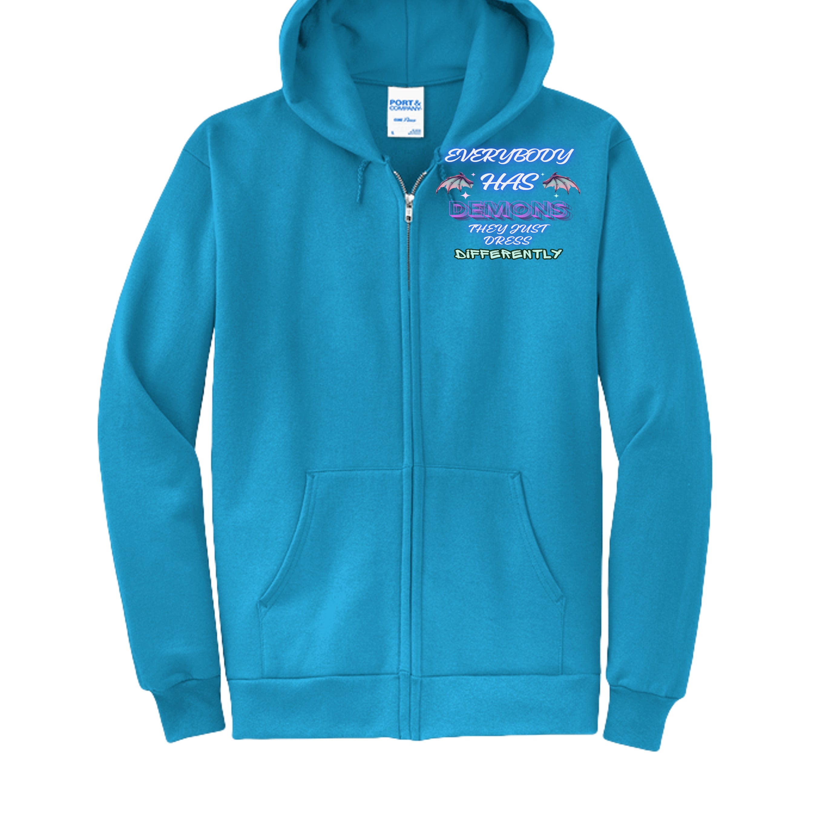 Neon Blue - PC78ZH - FRONT