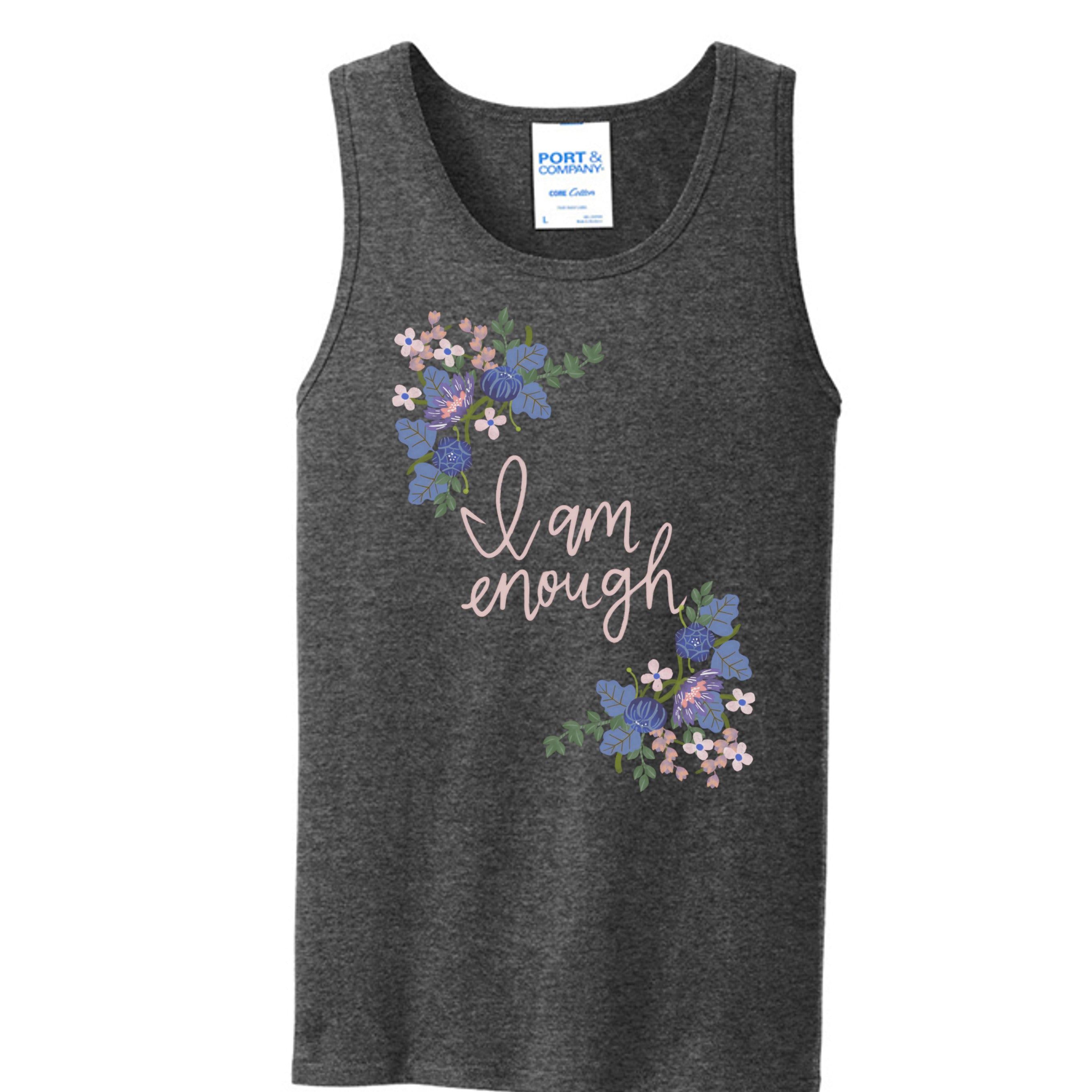 Dark Heather Grey - PC54TT - FRONT